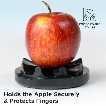 Deiss PRO Apple Slicer Base - Safe, Secure Grip for Perfect Slices - Easy Cleaning, Durable Construction, Time Saver for Cooking & Baking — view 2