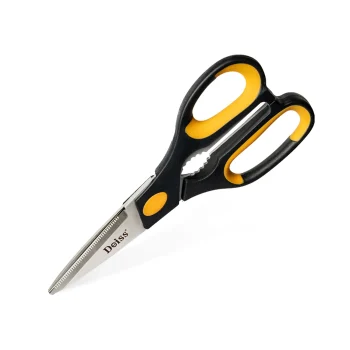 Deiss PRO Kitchen Shears, Kitchen Scissors Heavy Duty, Dishwasher Safe All Purpose, Stainless Steel Food Scissors for Kitchen – Sharp Shears for Chicken, Poultry, Fish, Meat, Salad